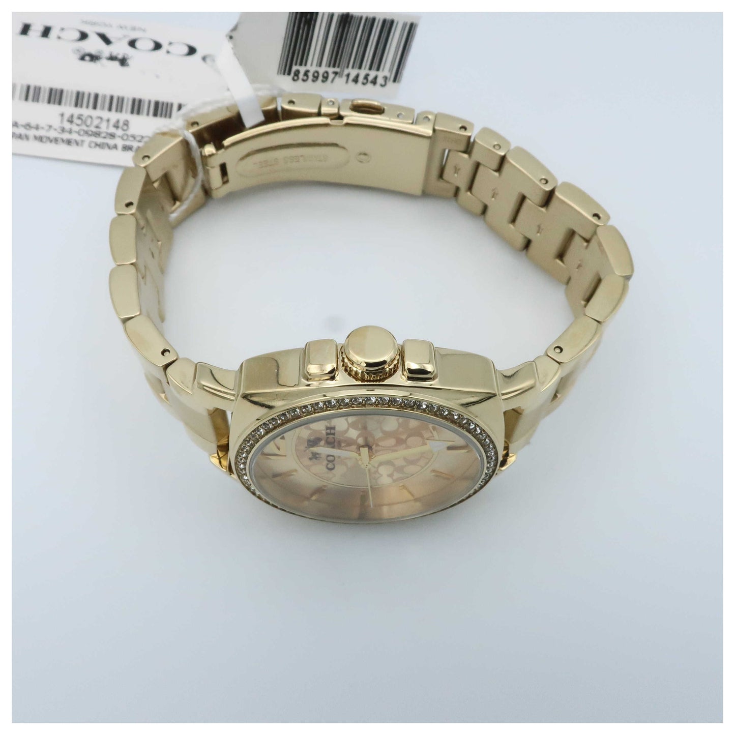 Coach Boyfriend Women's Japanese Quartz (Battery-Powered) Watch 14502148-SDV - Image #8