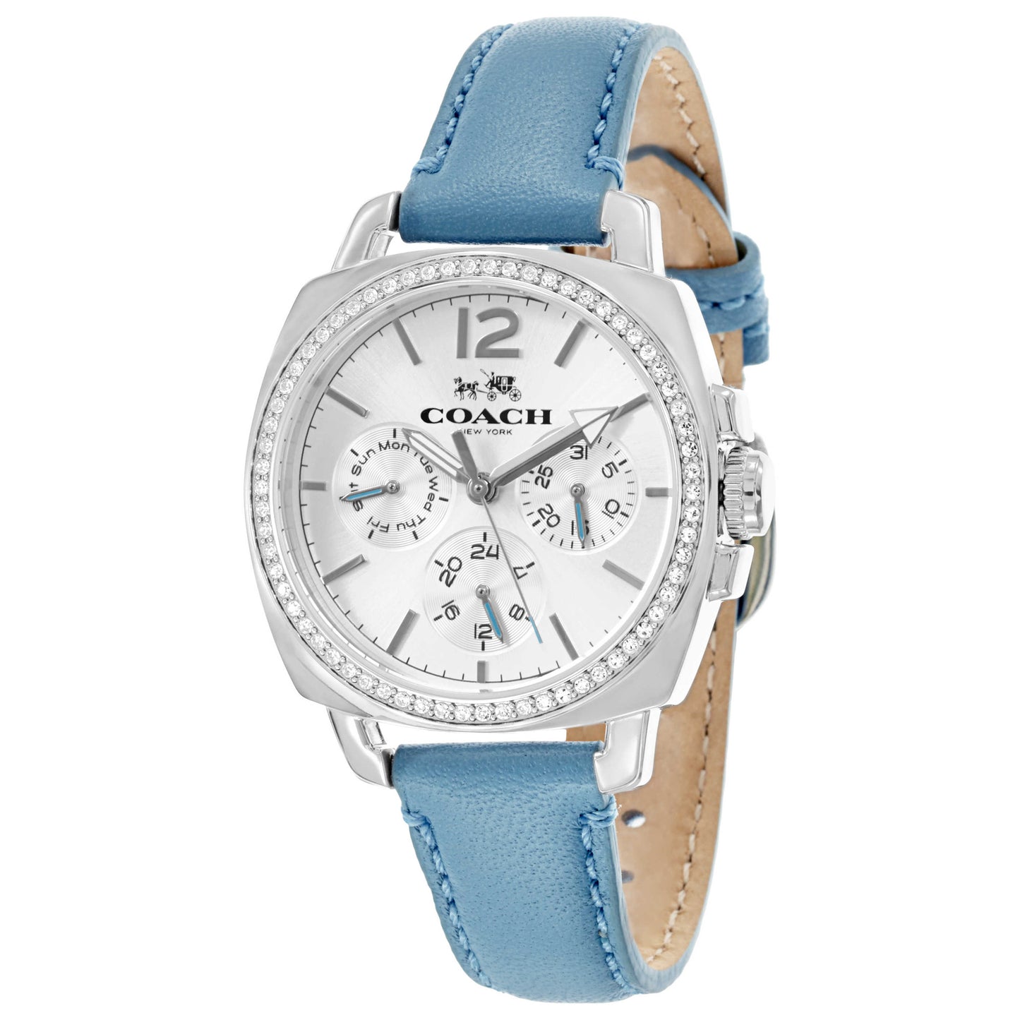 Front view of Coach Boyfriend Women's Japanese Quartz (Battery-Powered) Watch 14502170