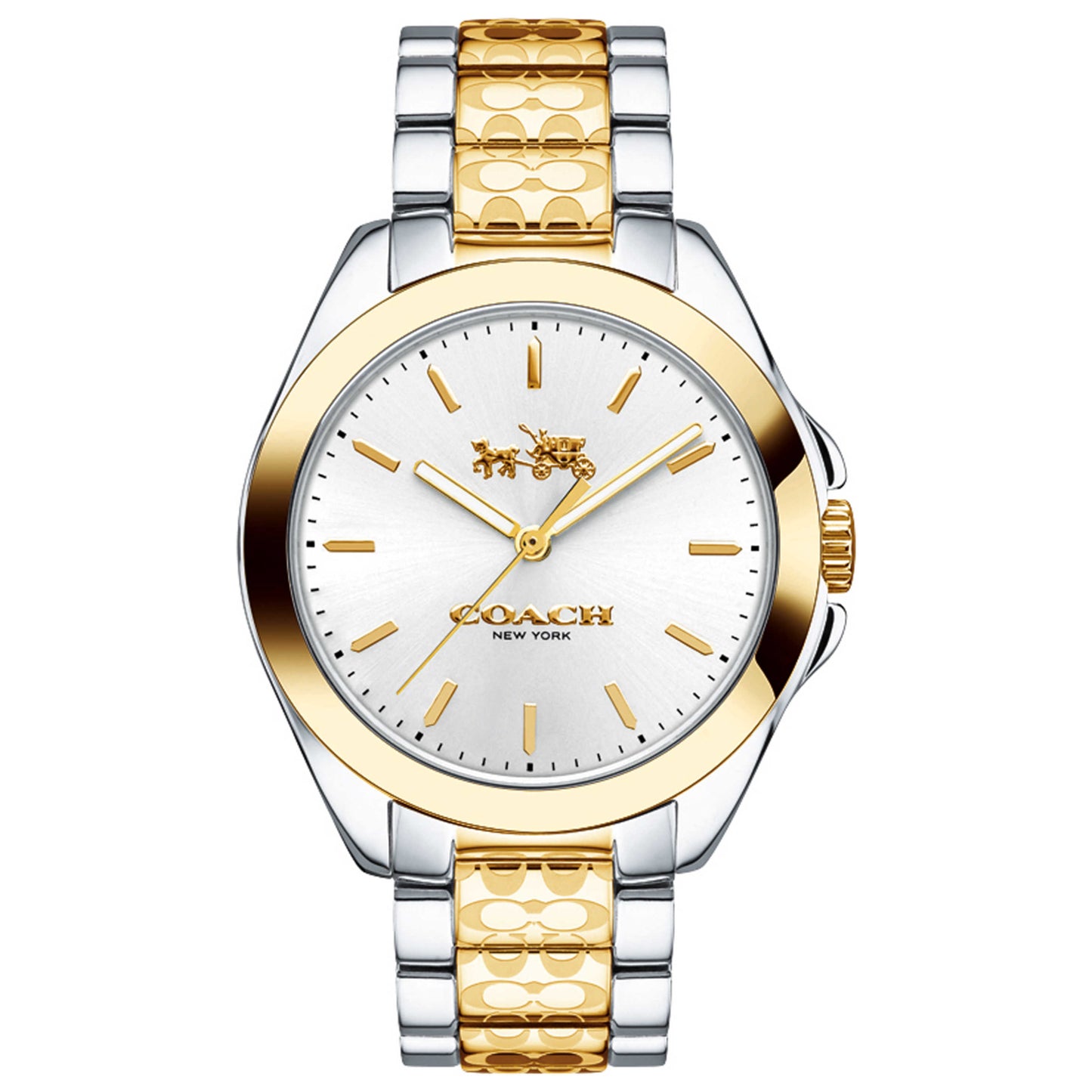 Front view of Coach Tristen Women's Japanese Quartz (Battery-Powered) Watch 14502180