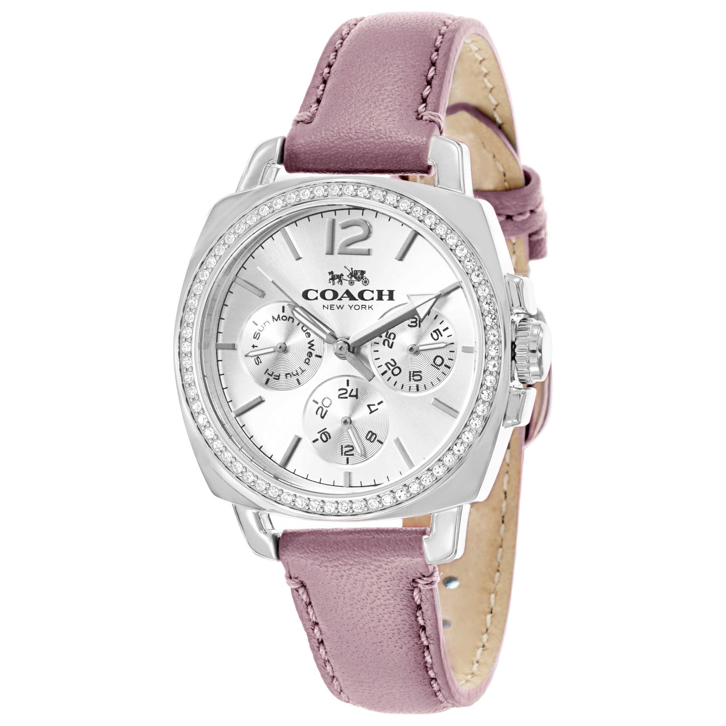 Front view of Coach Boyfriend Women's Japanese Quartz (Battery-Powered) Watch 14502233