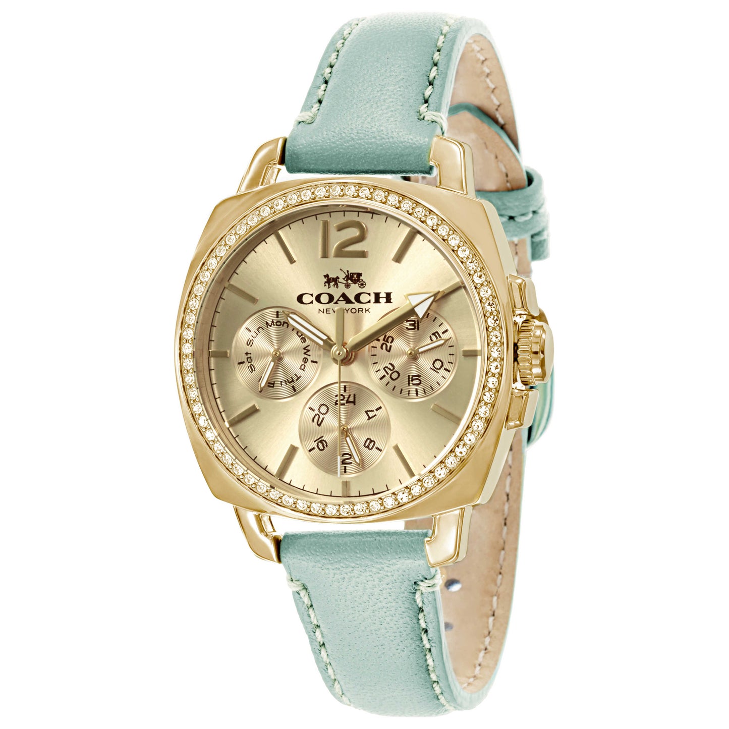 Front view of Coach Boyfriend Women's Japanese Quartz (Battery-Powered) Watch 14502234