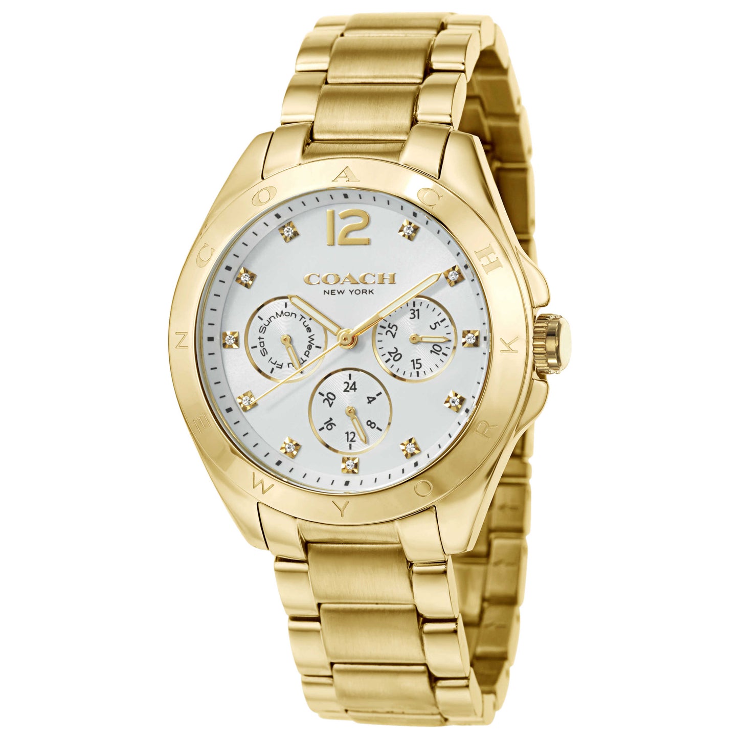 Front view of Coach Tristen Women's Japanese Quartz (Battery-Powered) Watch 14502237