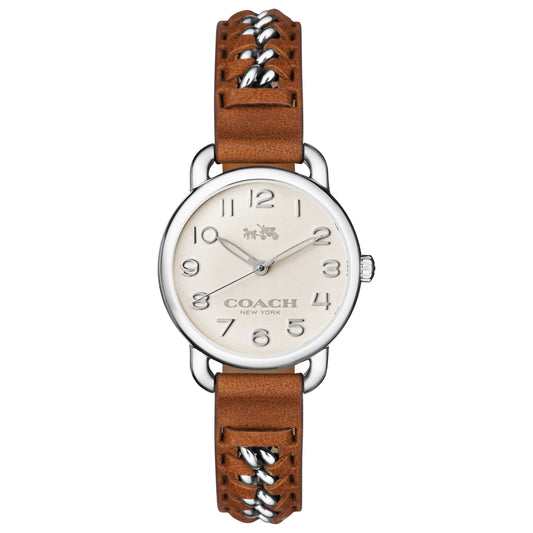 Front view of Coach Delancey Women's Japanese Quartz (Battery-Powered) Watch 14502258