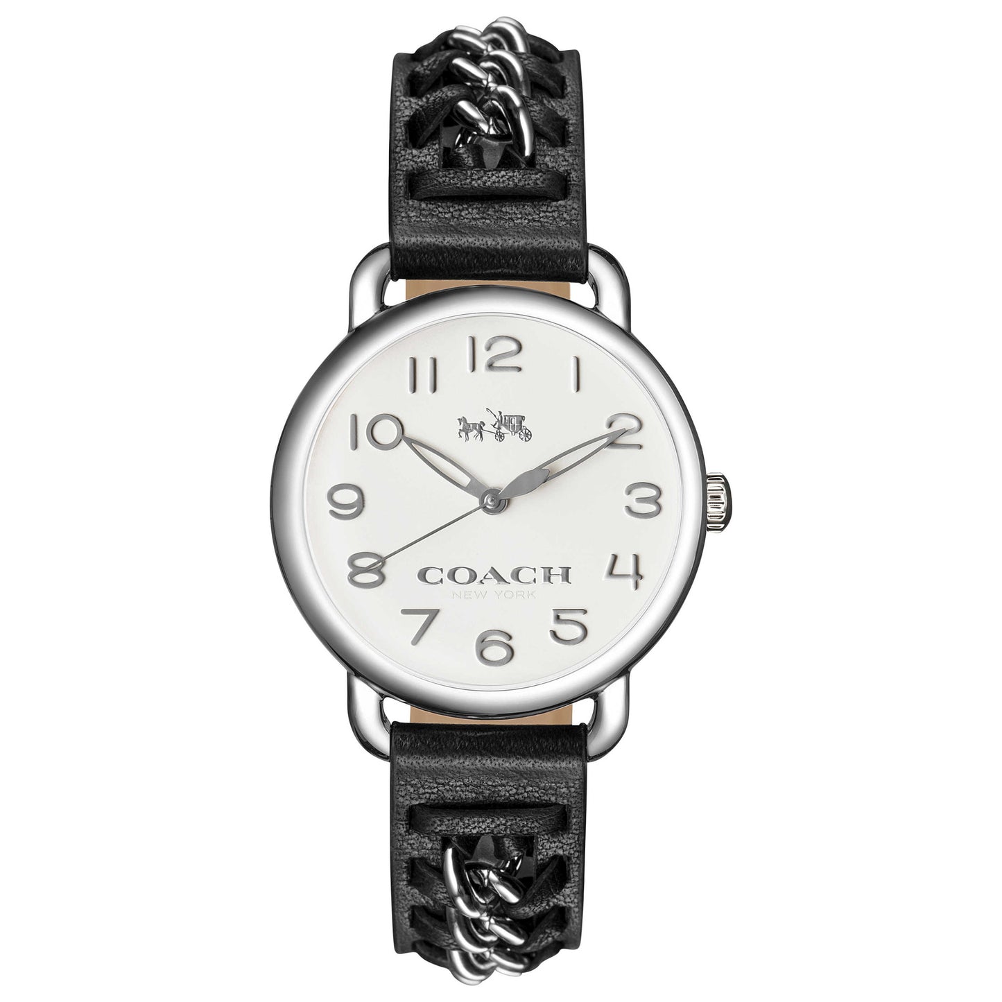 Front view of Coach Delancey Women's Japanese Quartz (Battery-Powered) Watch 14502272
