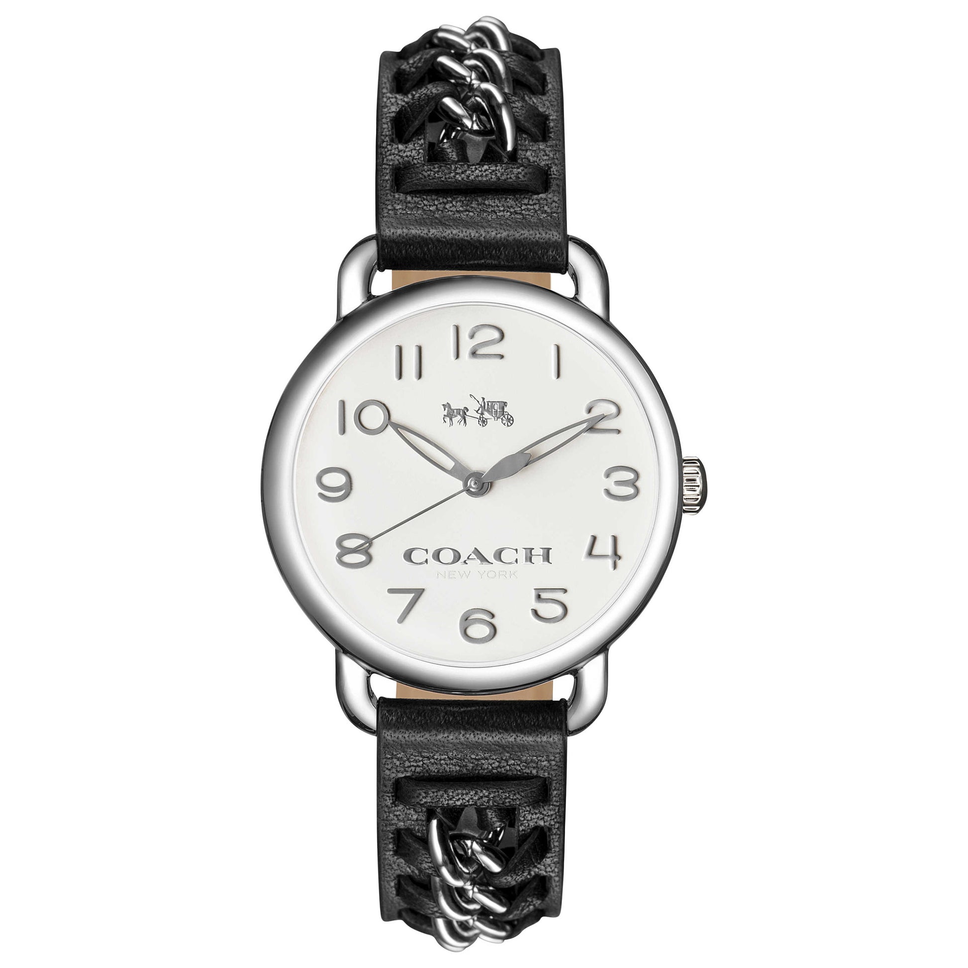 Front view of Coach Delancey Women's Japanese Quartz (Battery-Powered) Watch 14502272