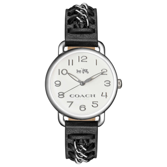 Front view of Coach Delancey Women's Japanese Quartz (Battery-Powered) Watch 14502272
