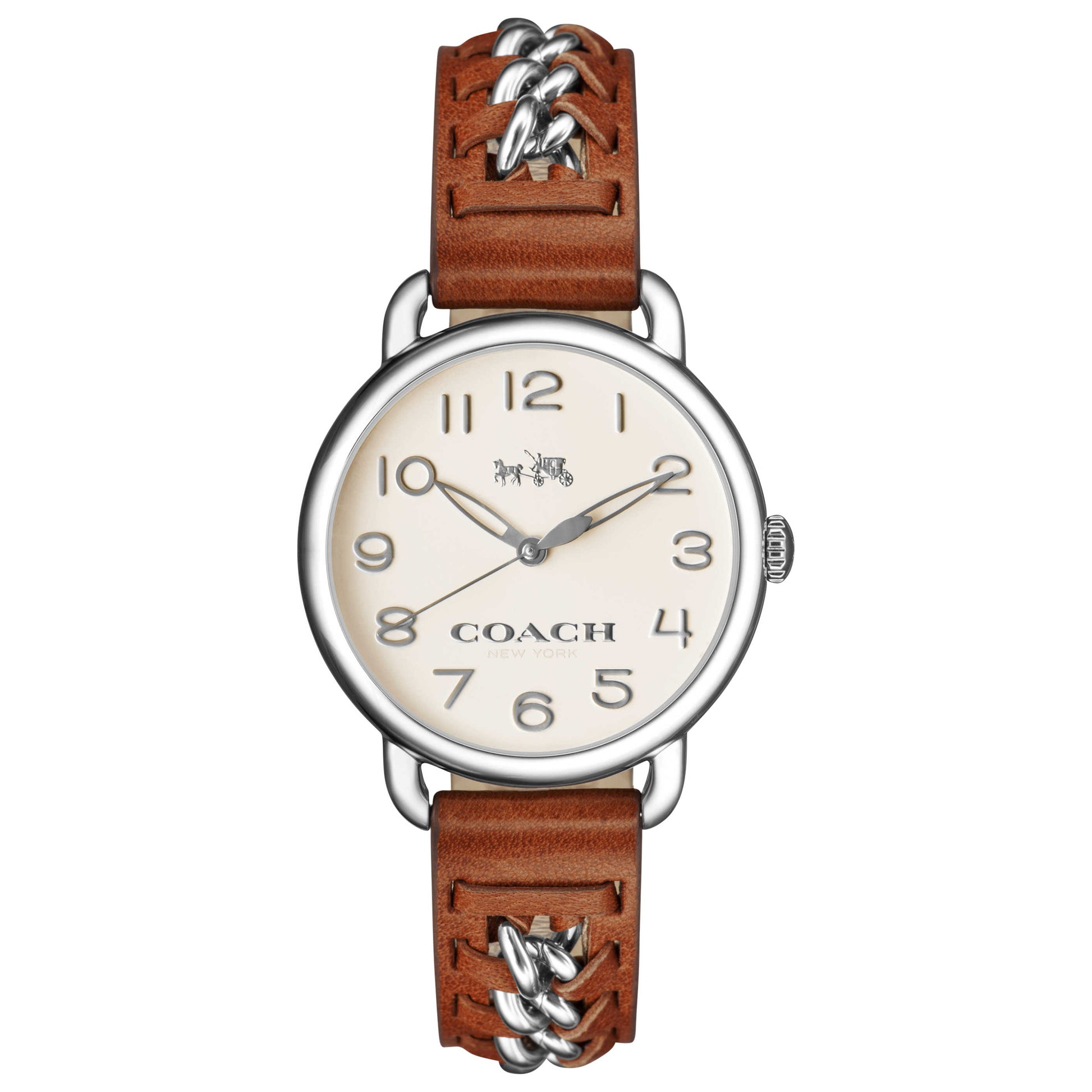 Front view of Coach Delancey Women's Japanese Quartz (Battery-Powered) Watch 14502273