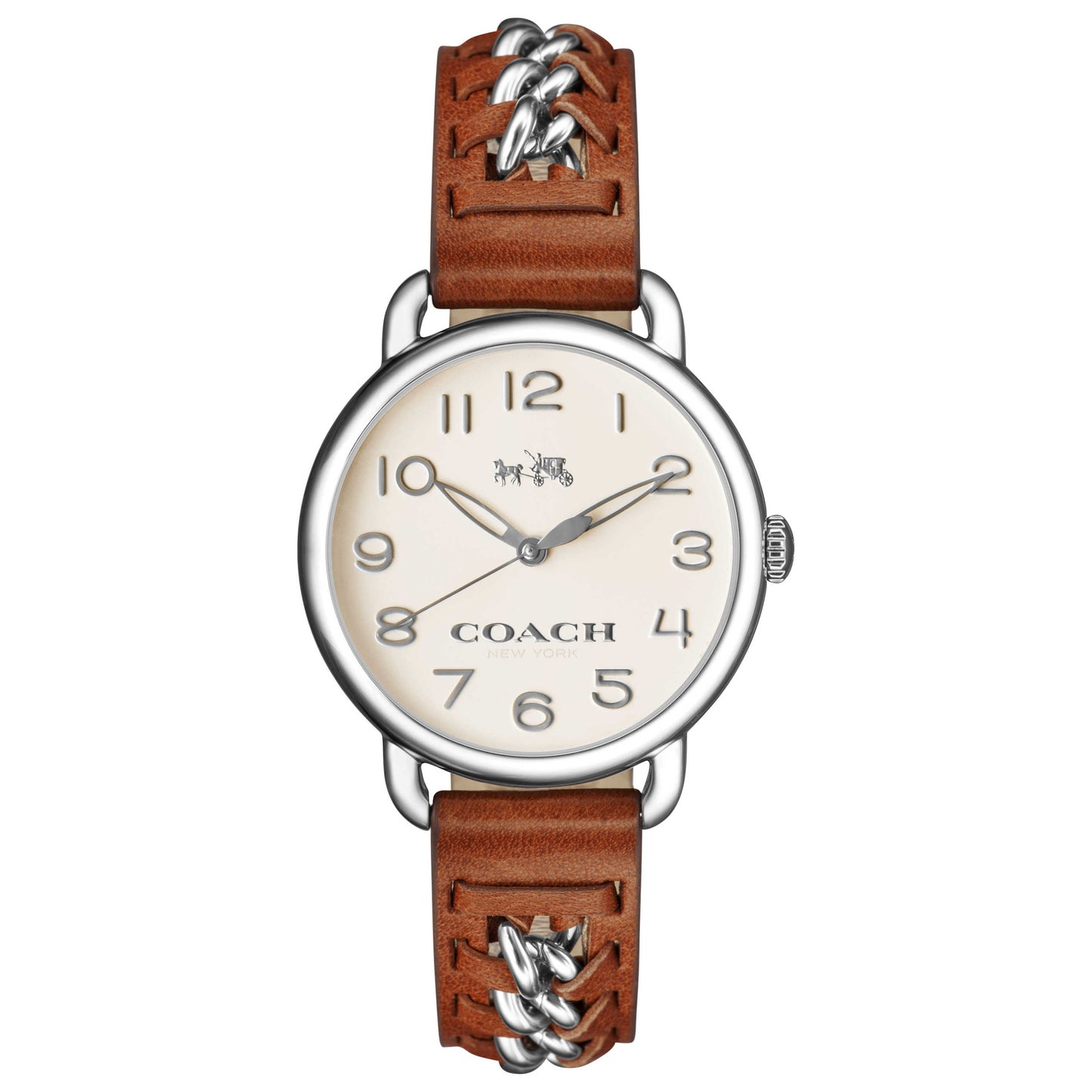 Front view of Coach Delancey Women's Japanese Quartz (Battery-Powered) Watch 14502273