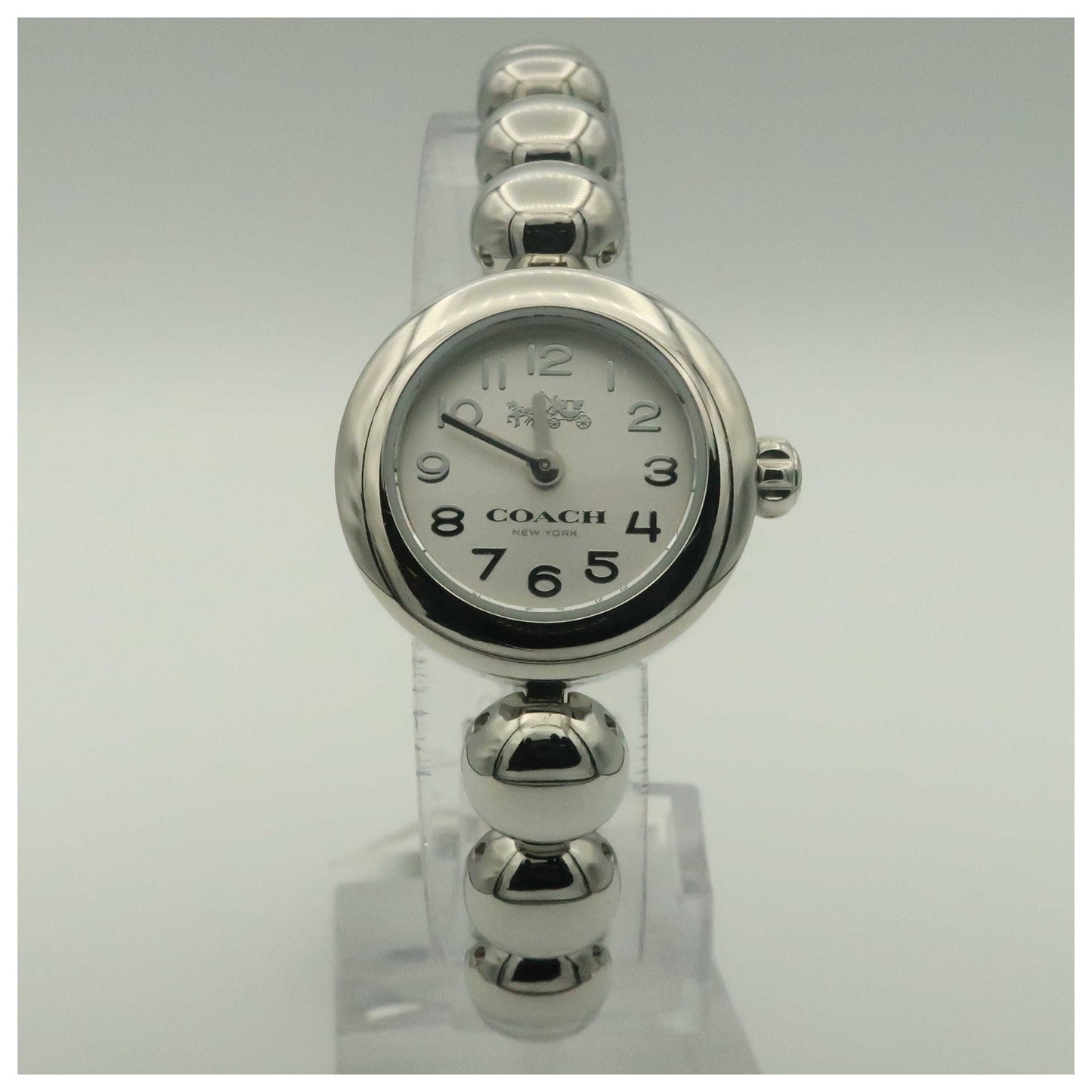 Front view of Coach Rivet Women's Japanese Quartz (Battery-Powered) Watch 14502339-PO