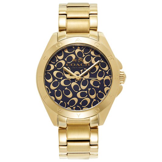 Front view of Coach Tristen Women's Japanese Quartz (Battery-Powered) Watch 14502348