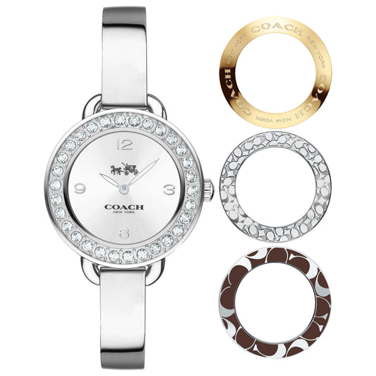 Front view of Coach Delancey Women's Japanese Quartz (Battery-Powered) Watch 14502362