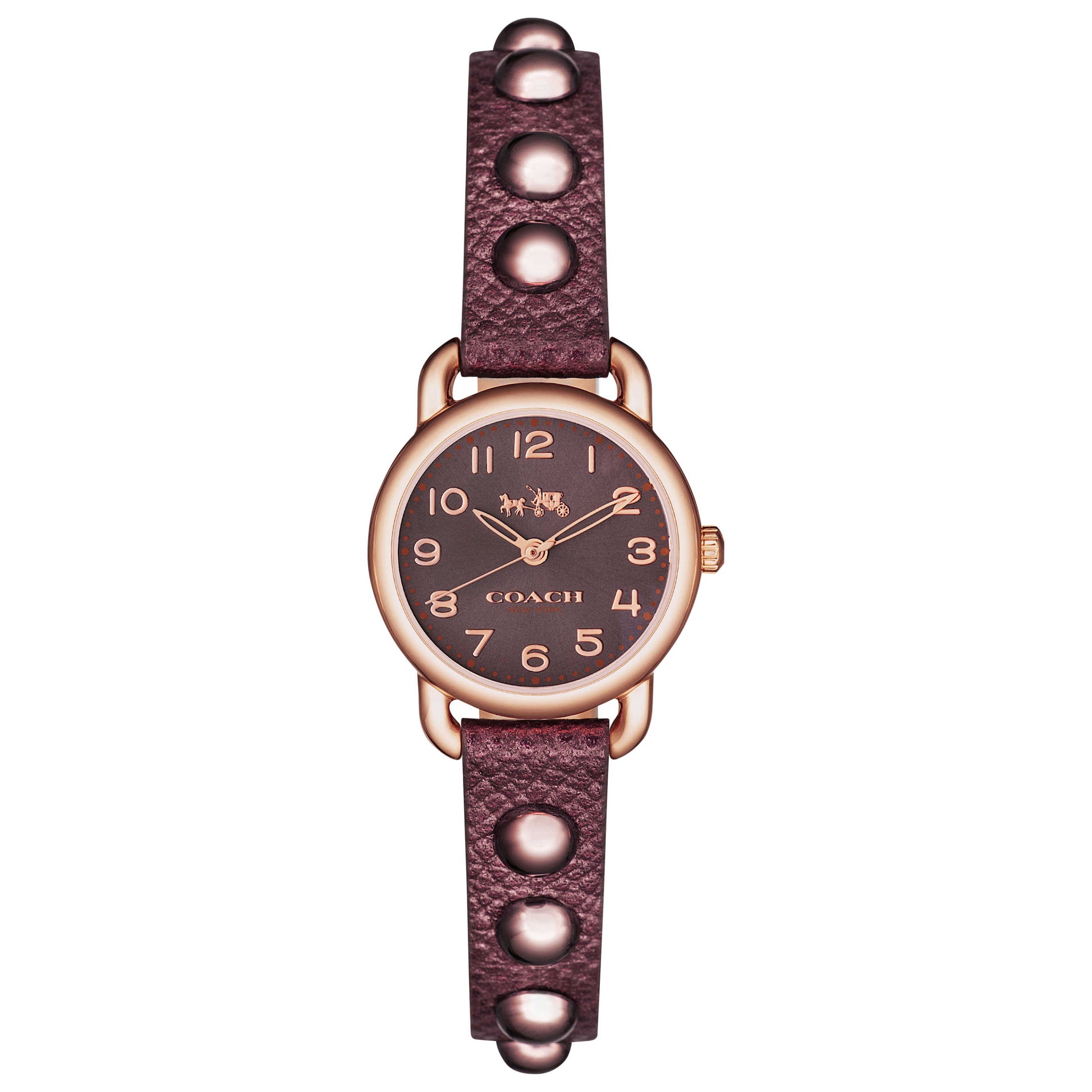 Front view of Coach Delancey Women's Japanese Quartz (Battery-Powered) Watch 14502409