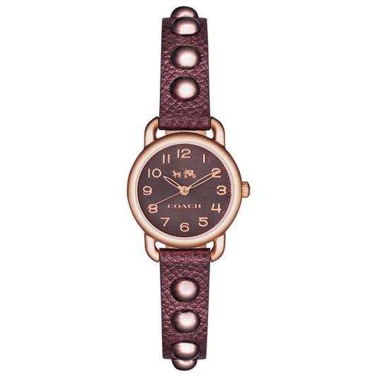 Front view of Coach Delancey Women's Japanese Quartz (Battery-Powered) Watch 14502409