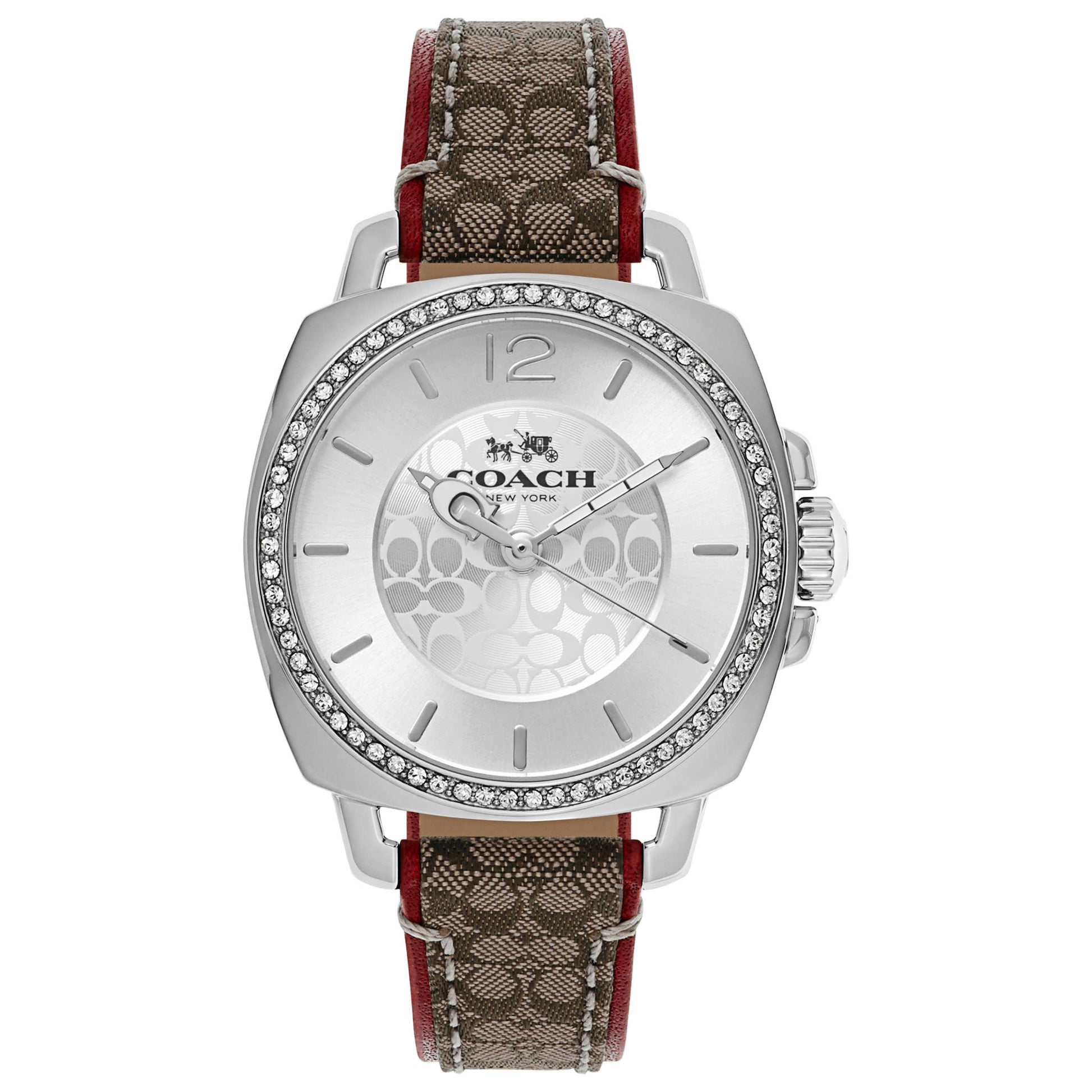 Front view of Coach Boyfriend Women's Japanese Quartz (Battery-Powered) Watch 14502415