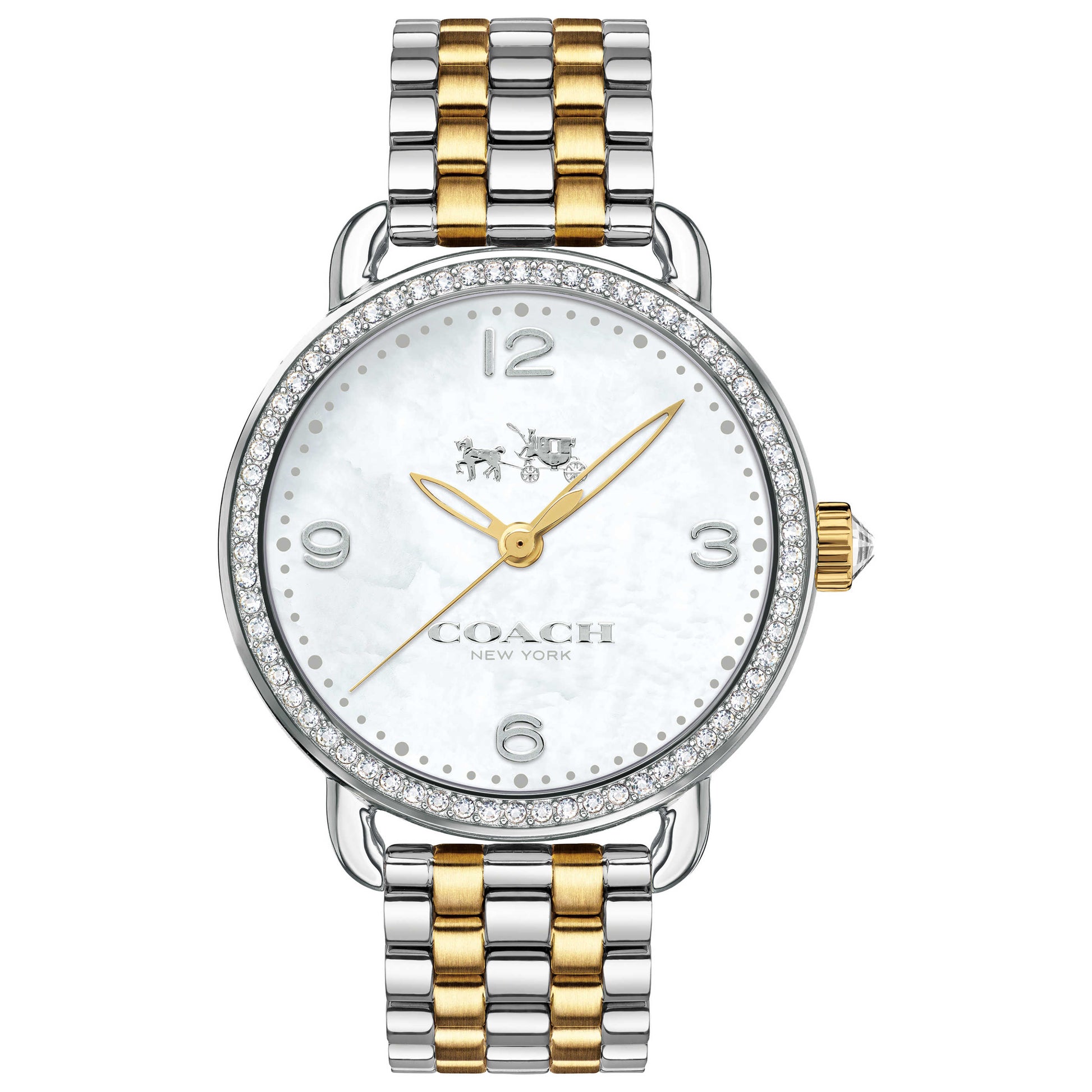 Front view of Coach Delancey Women's Japanese Quartz (Battery-Powered) Watch 14502484