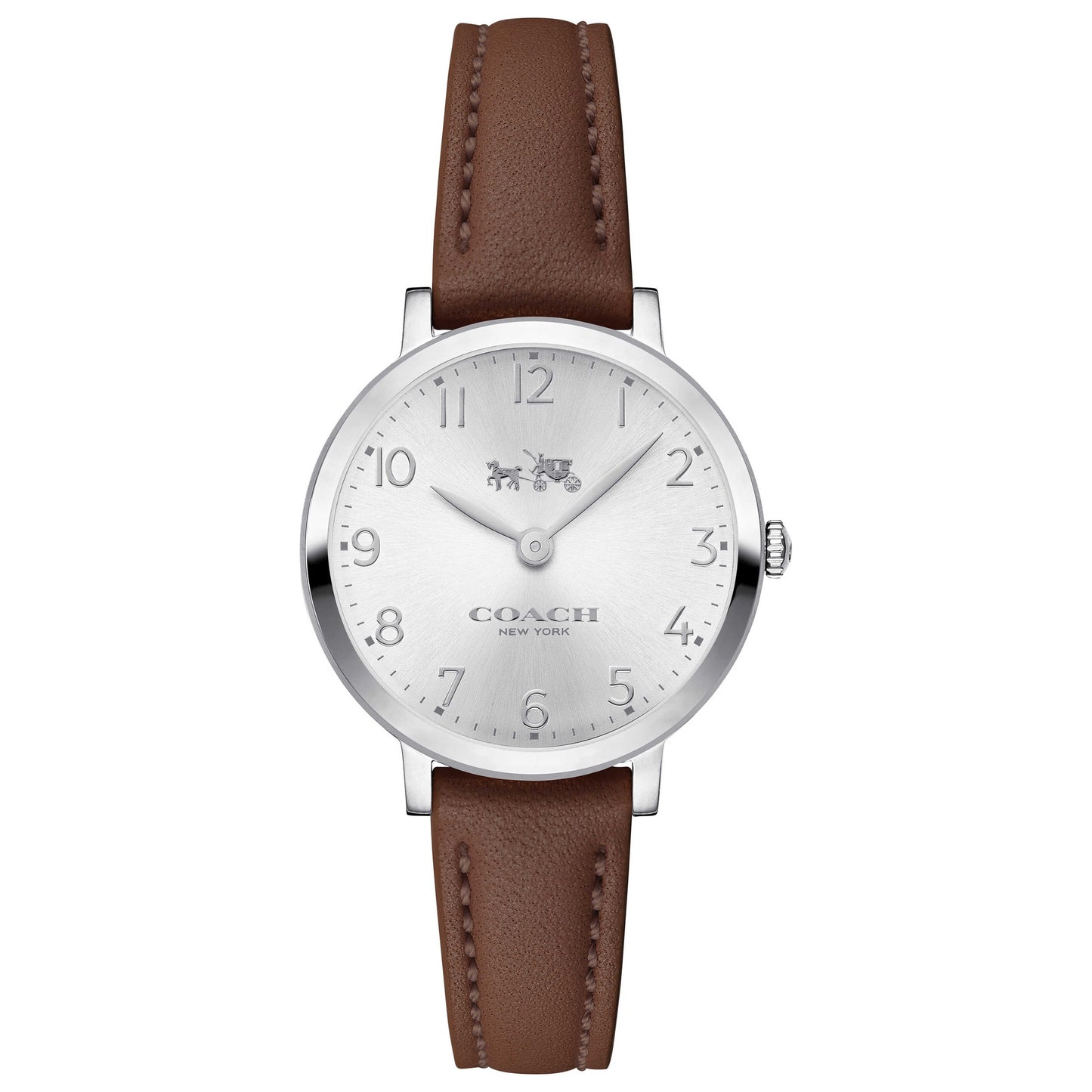 Front view of Coach Ultra Slim Women's Japanese Quartz (Battery-Powered) Watch 14502563