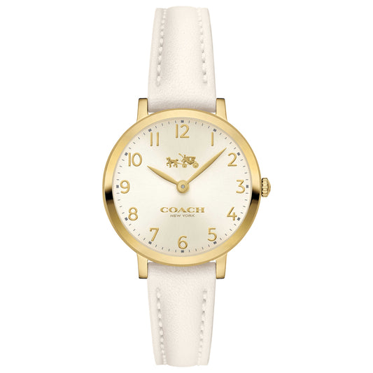 Front view of Coach Ultra Slim Women's Japanese Quartz (Battery-Powered) Watch 14502564