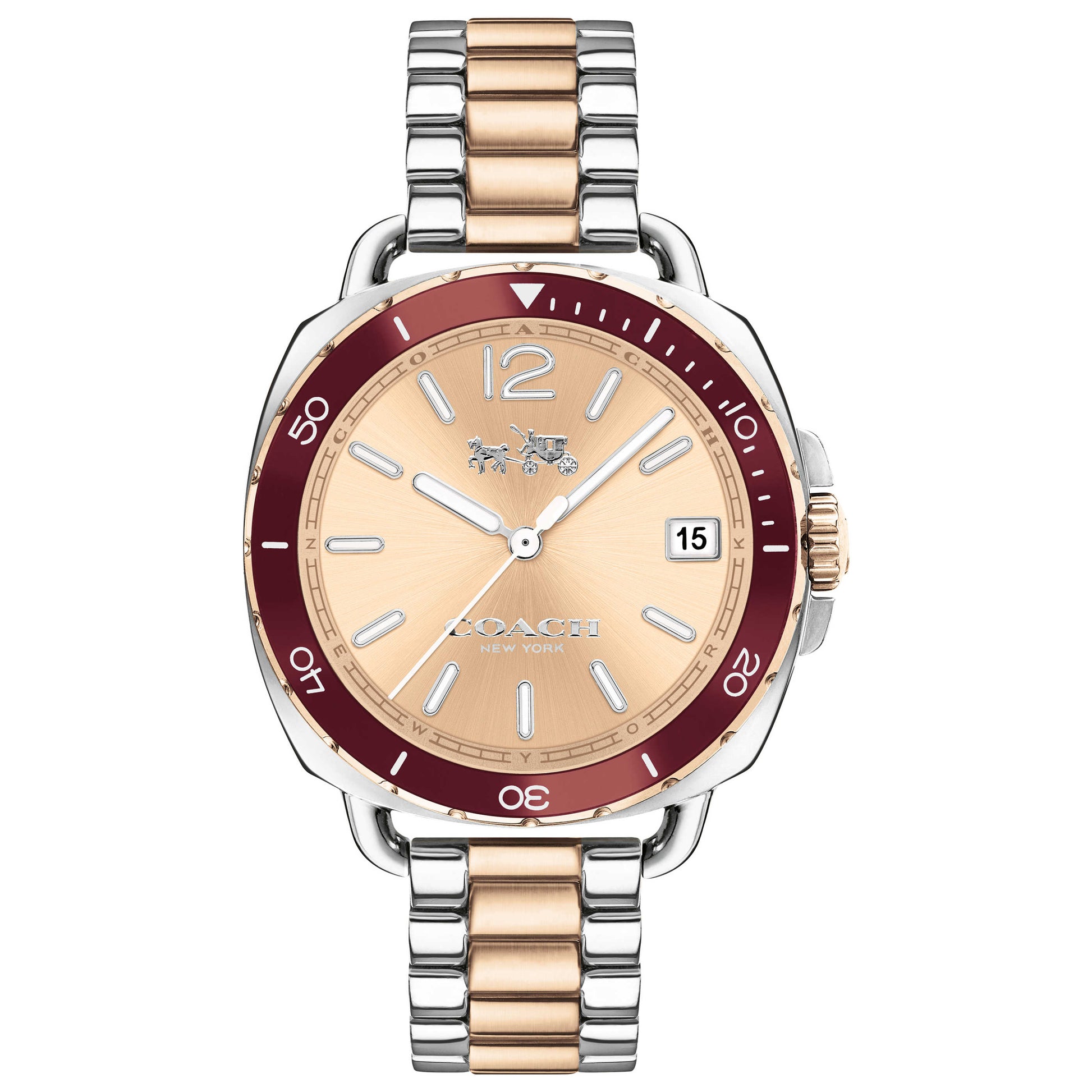 Front view of Coach Tatum Women's Japanese Quartz (Battery-Powered) Watch 14502595