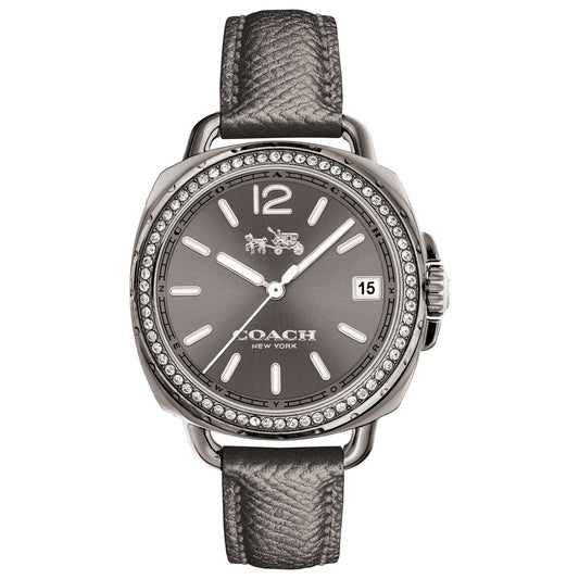 Front view of Coach Tatum Women's Japanese Quartz (Battery-Powered) Watch 14502628