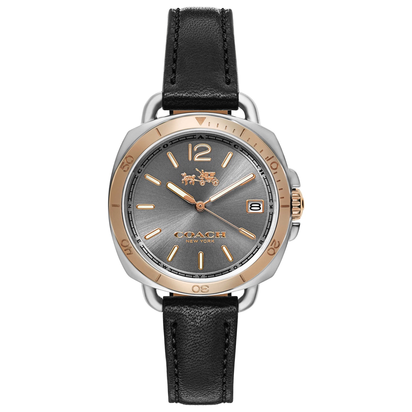 Front view of Coach Tatum Women's Japanese Quartz (Battery-Powered) Watch 14502633