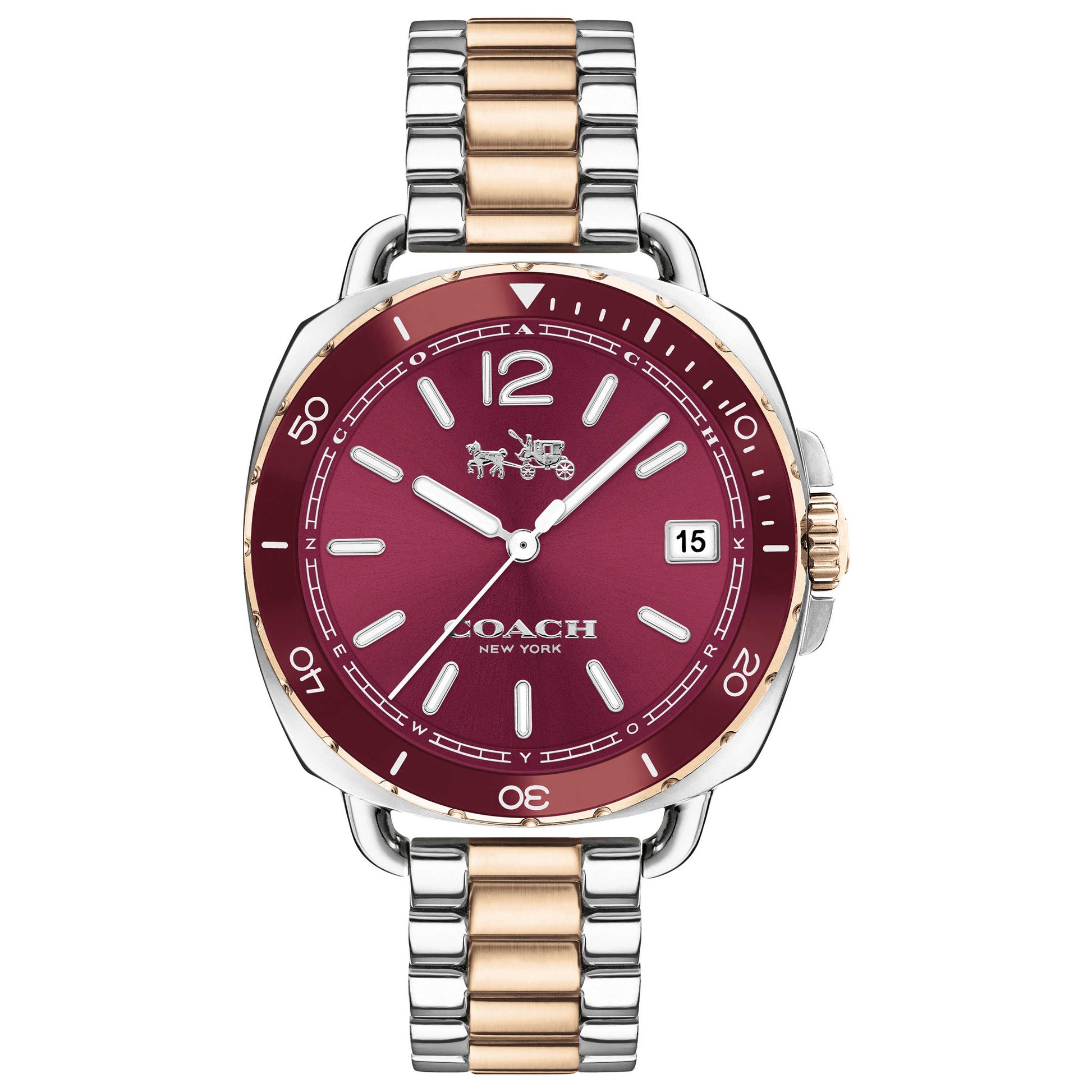 Front view of Coach Tatum Women's Japanese Quartz (Battery-Powered) Watch 14502640