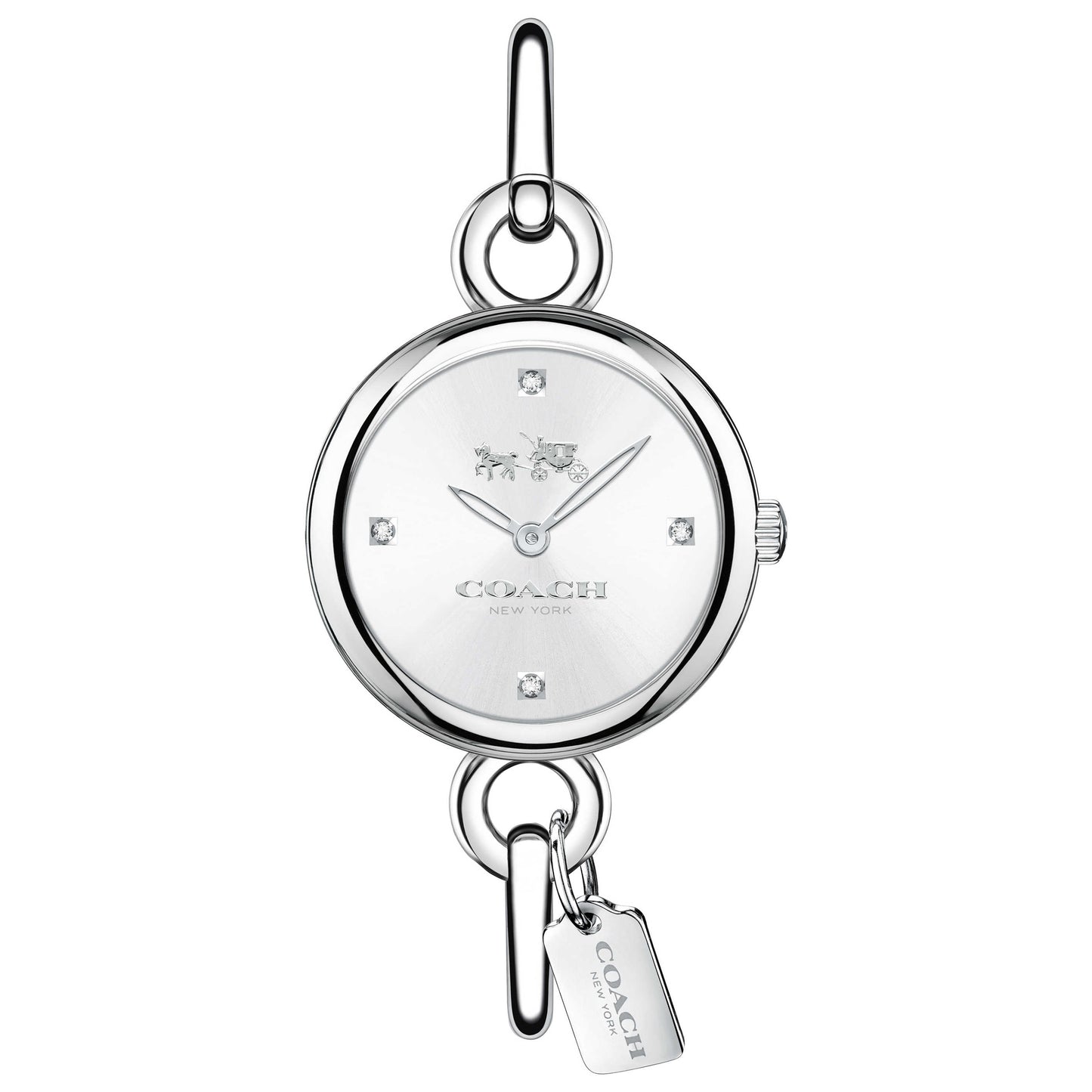 Front view of Coach Hangtag Women's Japanese Quartz (Battery-Powered) Watch 14502648