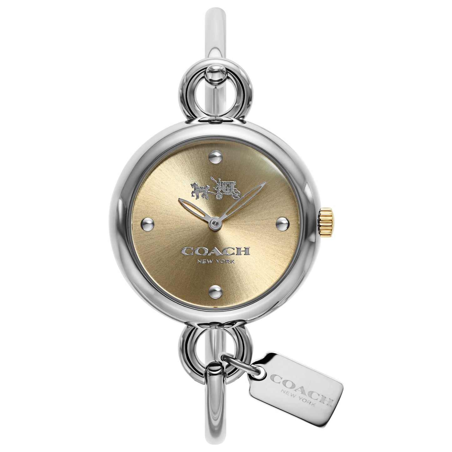Front view of Coach Hangtag Women's Japanese Quartz (Battery-Powered) Watch 14502689