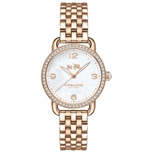 Front view of Coach Delancey Women's Japanese Quartz (Battery-Powered) Watch 14502697