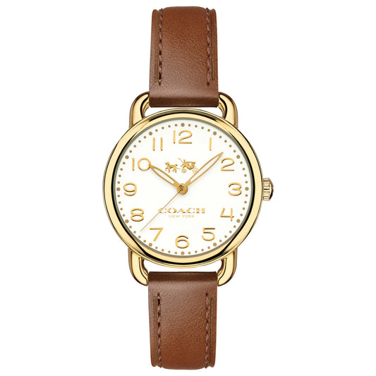 Front view of Coach Delancey Women's Japanese Quartz (Battery-Powered) Watch 14502706