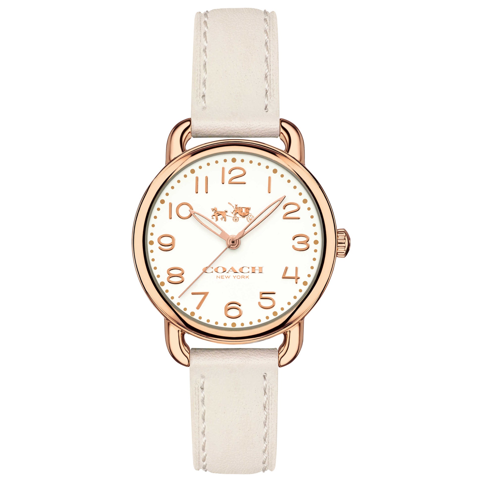 Front view of Coach Delancey Women's Japanese Quartz (Battery-Powered) Watch 14502707