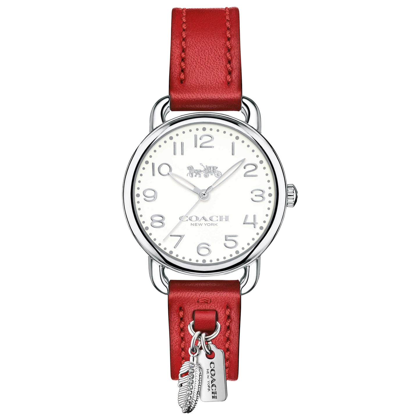 Front view of Coach Delancey Women's Japanese Quartz (Battery-Powered) Watch 14502758