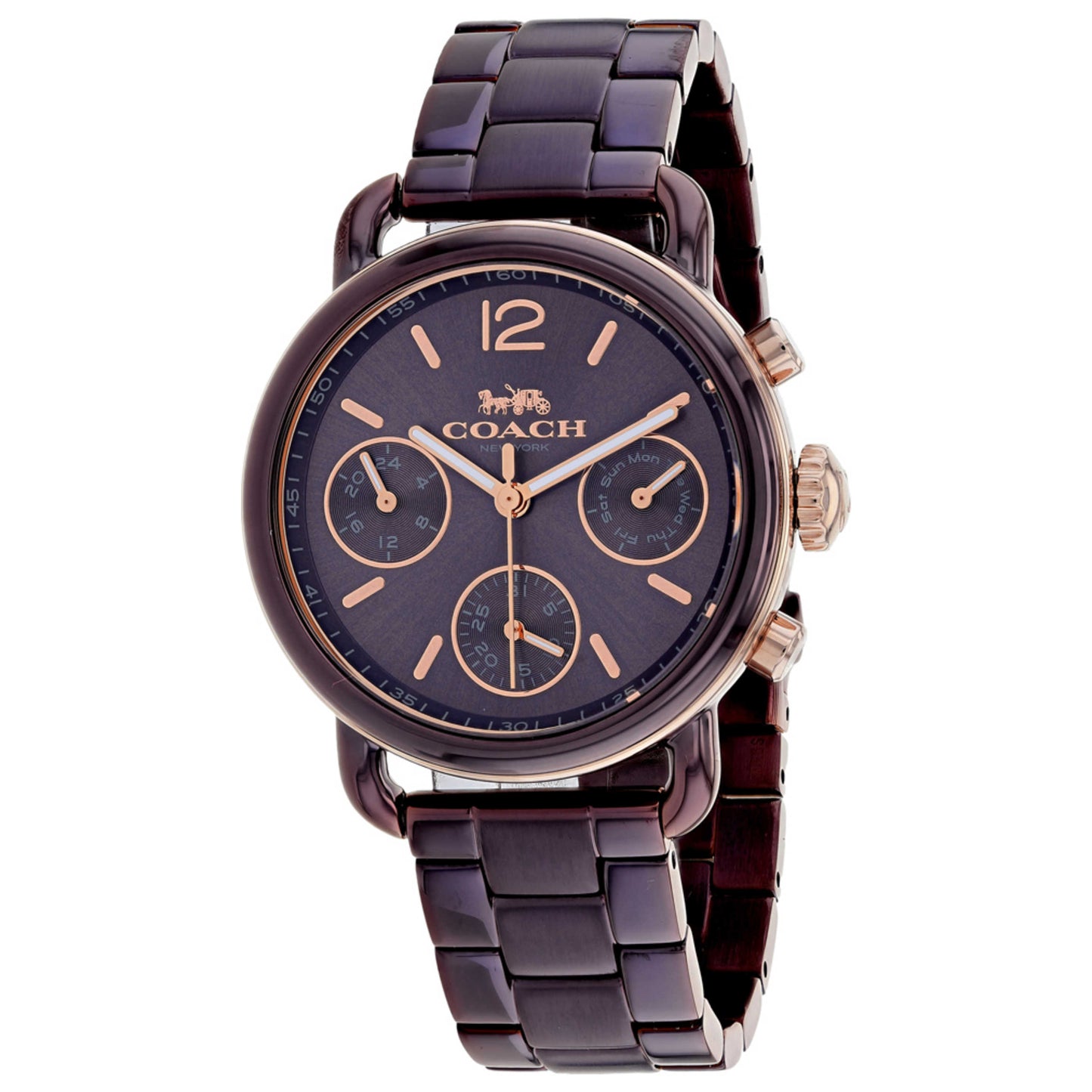 Front view of Coach Delancey Women's Quartz Watch 14502843