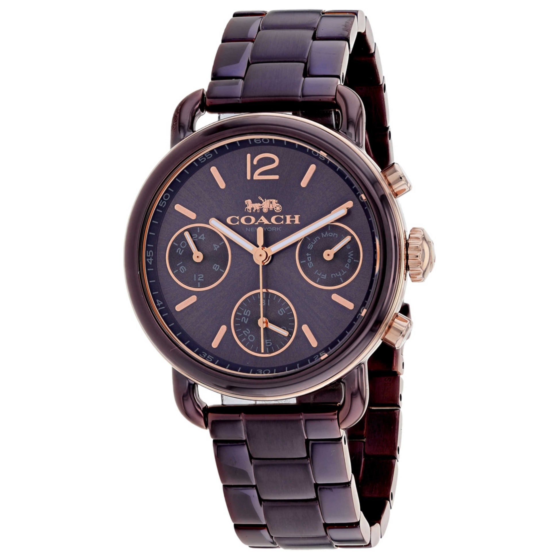 Front view of Coach Delancey Women's Quartz Watch 14502843