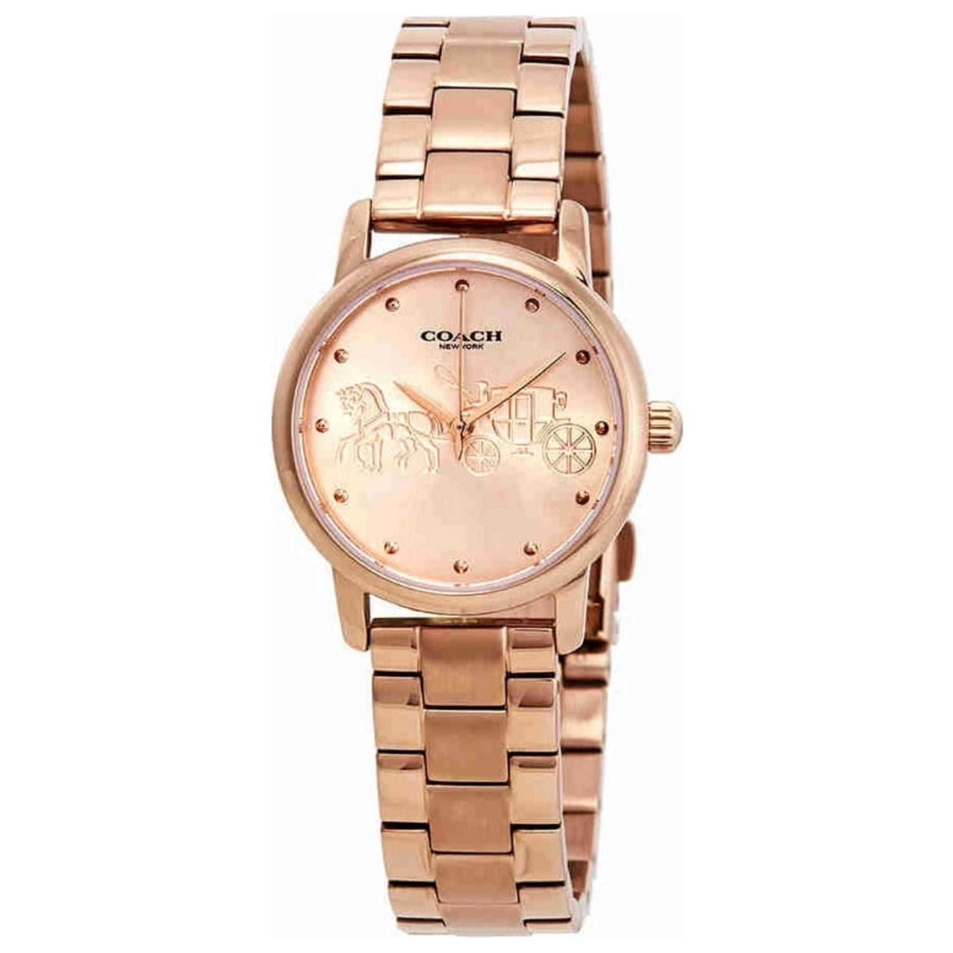 Front view of Coach Grand Women's Quartz Watch 14502977