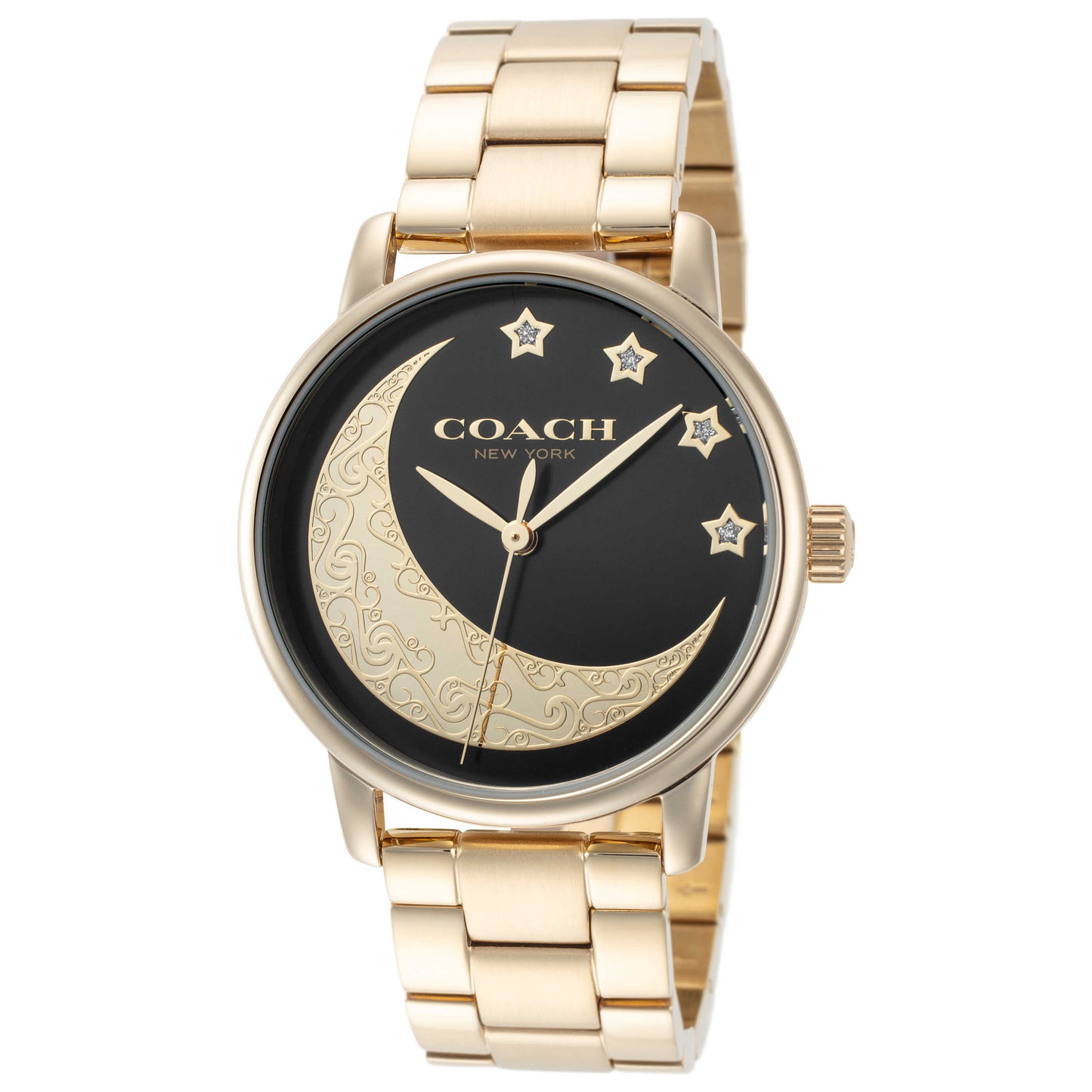 Front view of Coach Grand Women's Quartz Watch 14503278