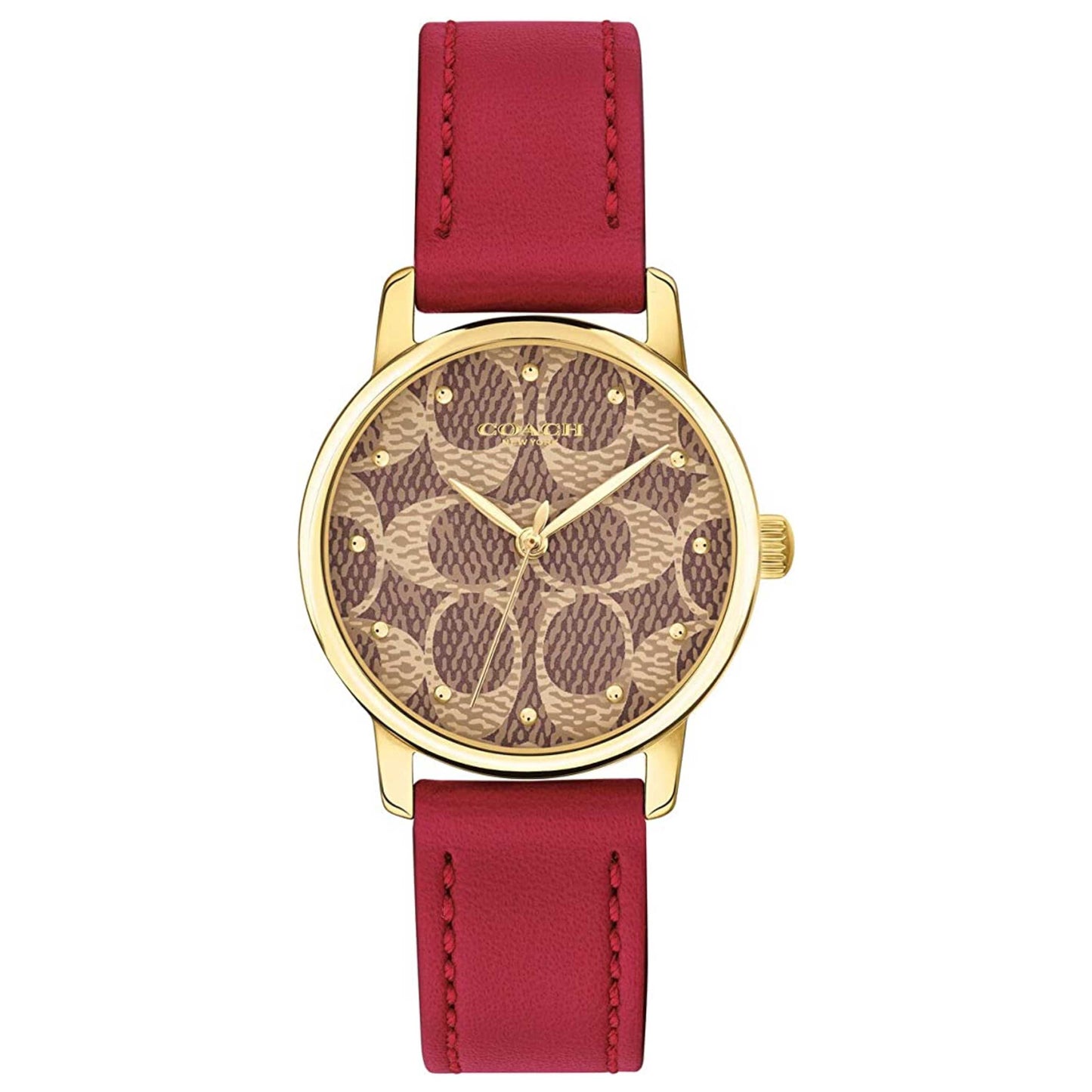 Front view of Coach Grand Women's Quartz Watch 14503401