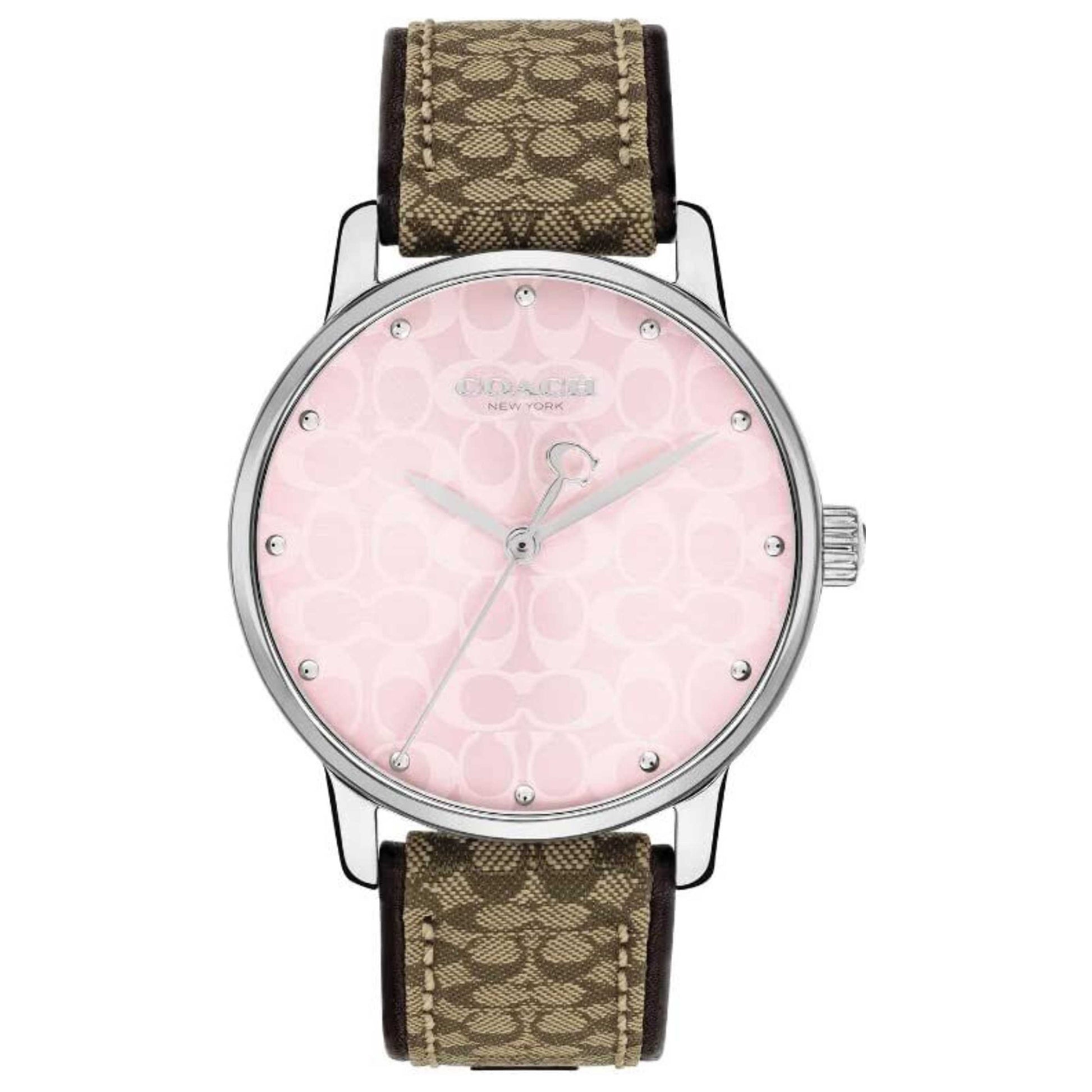 Front view of Coach Grand Women's Quartz Watch 14503873