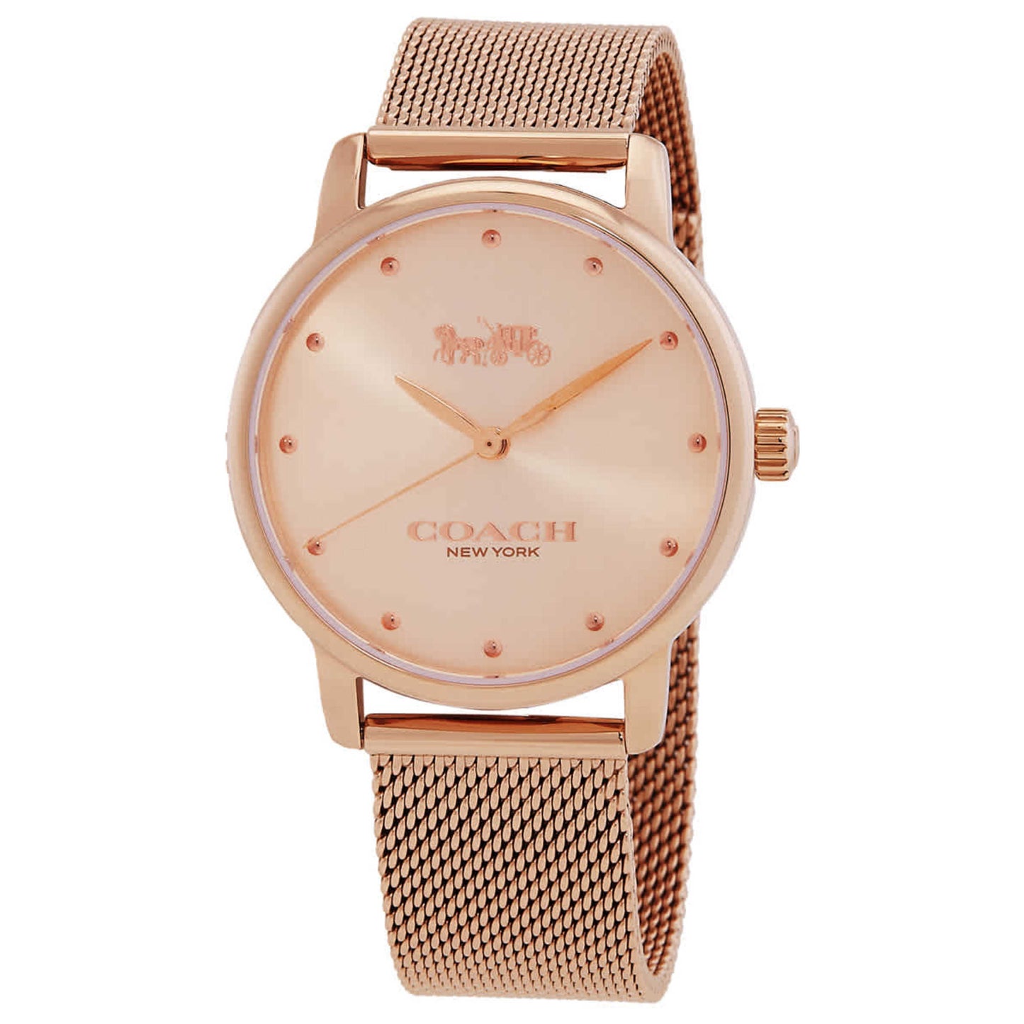 Front view of Coach Grand Women's Quartz Watch 14503947