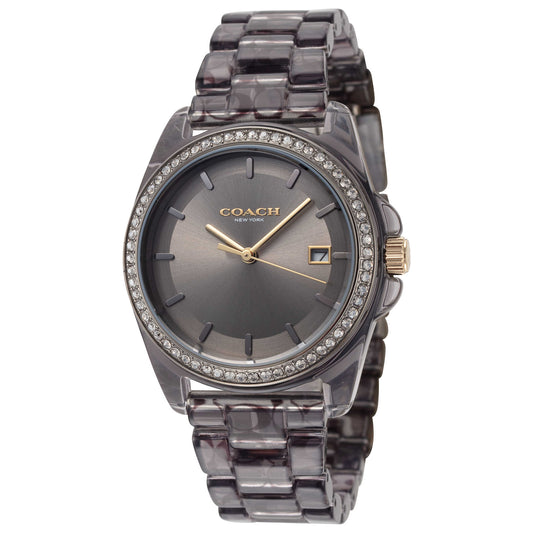 Front view of Coach Greyson Women's Quartz Watch 14504273