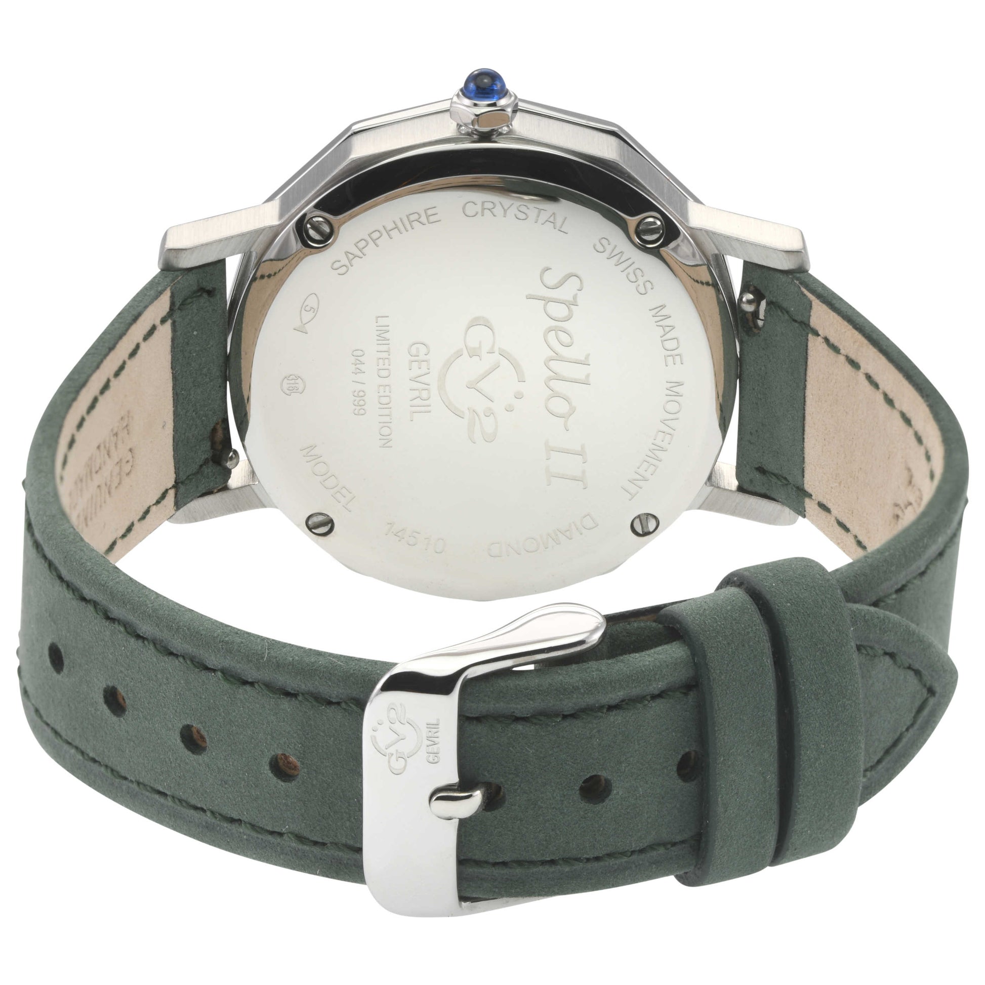 GV2 by Gevril Spello II Women's Quartz Watch 14510 - Image #2