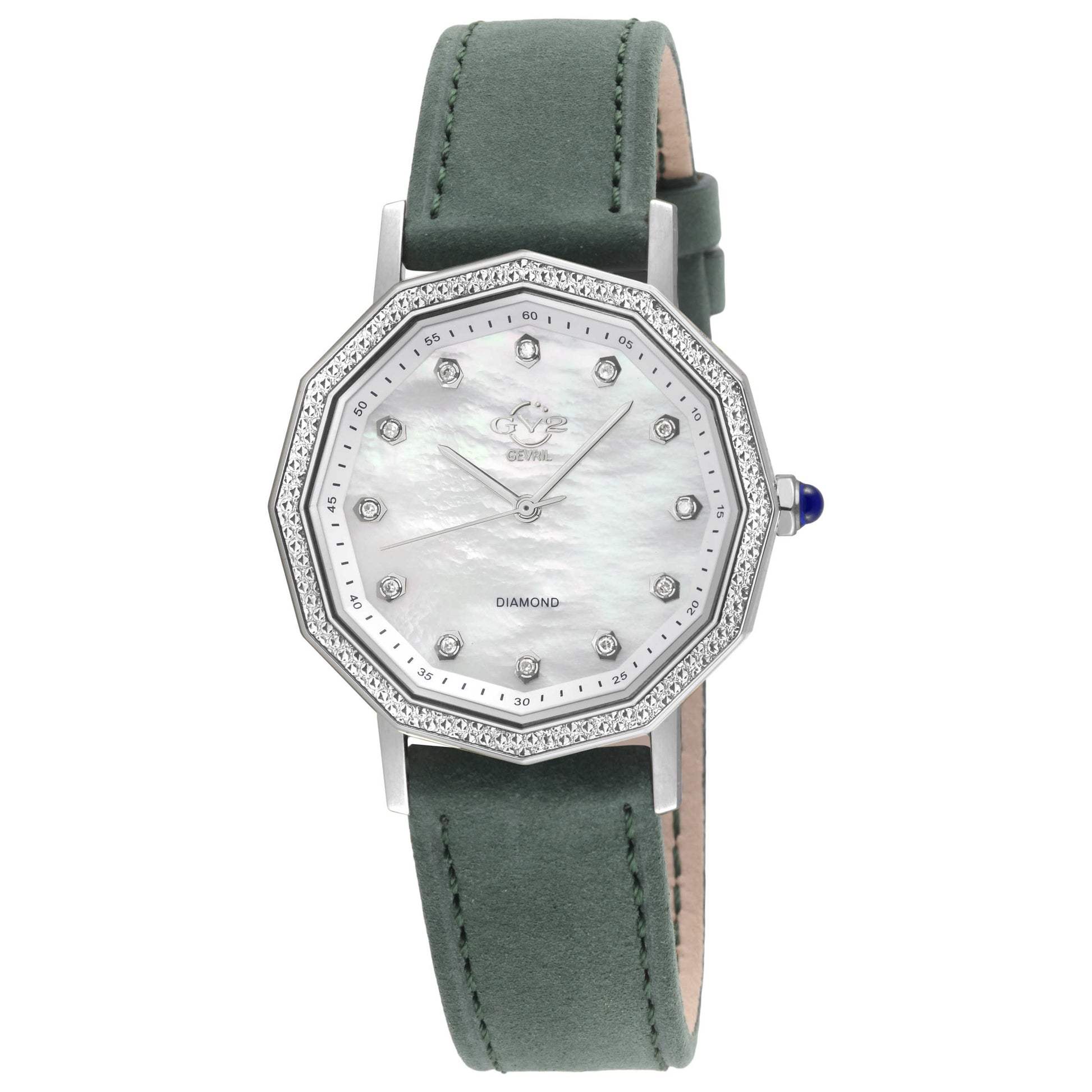 Front view of GV2 by Gevril Spello II Women's Quartz Watch 14510