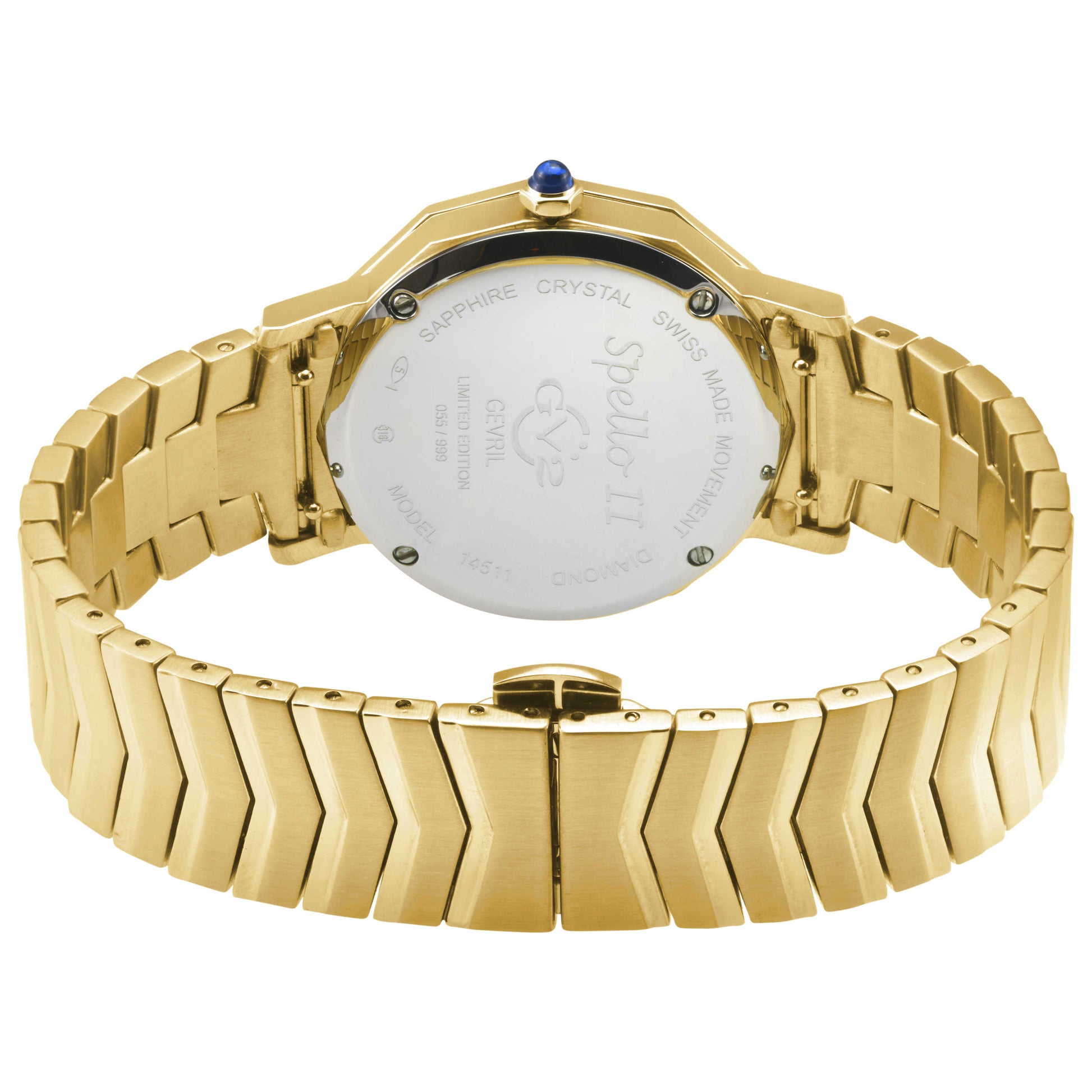 GV2 by Gevril Spello II Women's Quartz Watch 14511B - Image #2