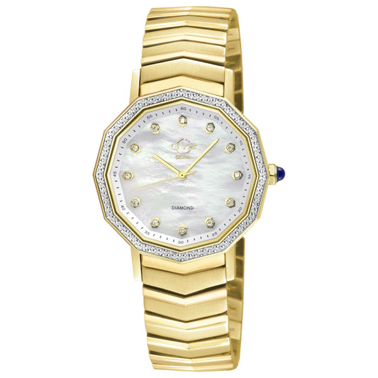 Front view of GV2 by Gevril Spello II Women's Quartz Watch 14511B