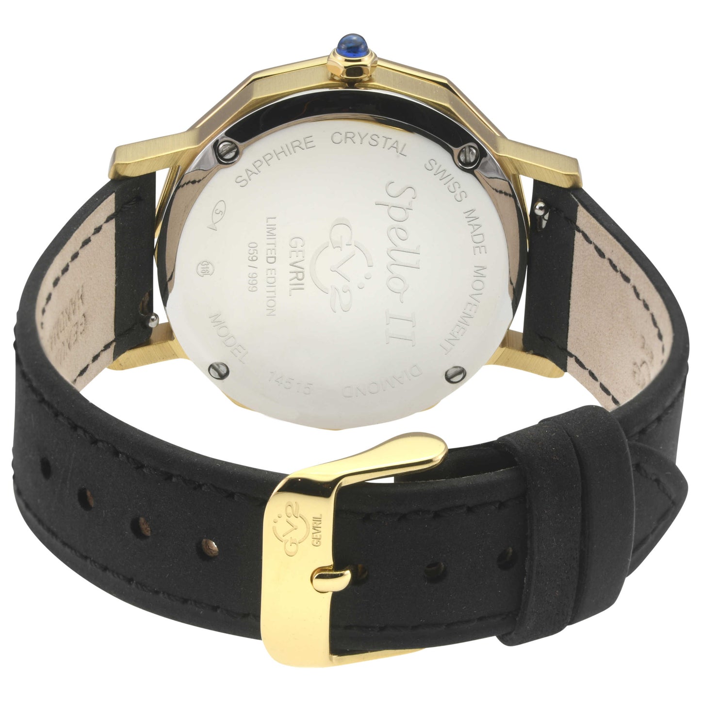 GV2 by Gevril Spello II Women's Quartz Watch 14515 - Image #2