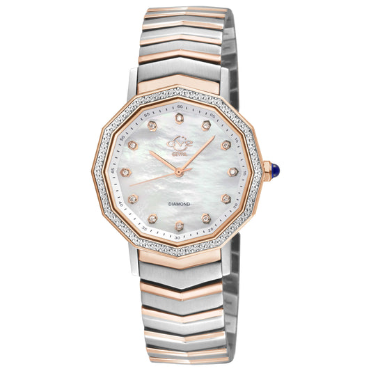 Front view of GV2 by Gevril Spello II Women's Quartz Watch 14519B