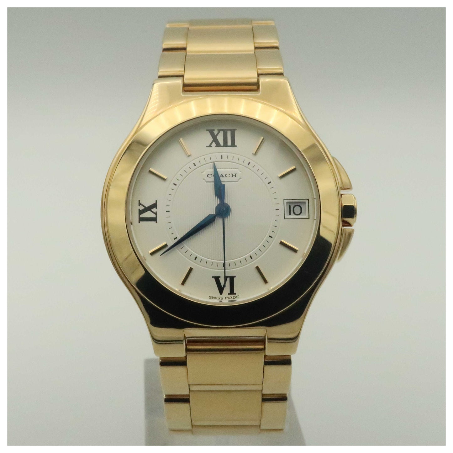 Front view of Coach Sullivan Women's Swiss Quartz (Battery-Powered) Watch 14600414-PO