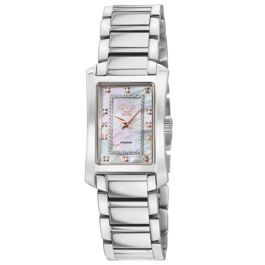 Front view of GV2 by Gevril Luino Diamond Women's Quartz Watch 14600B