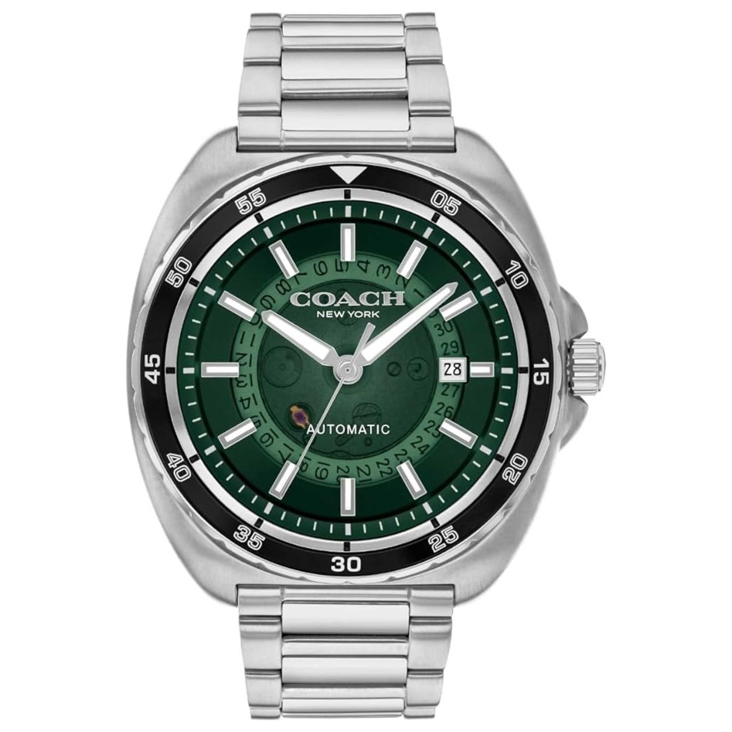 Front view of Coach Charter Men's Automatic Watch 14602713