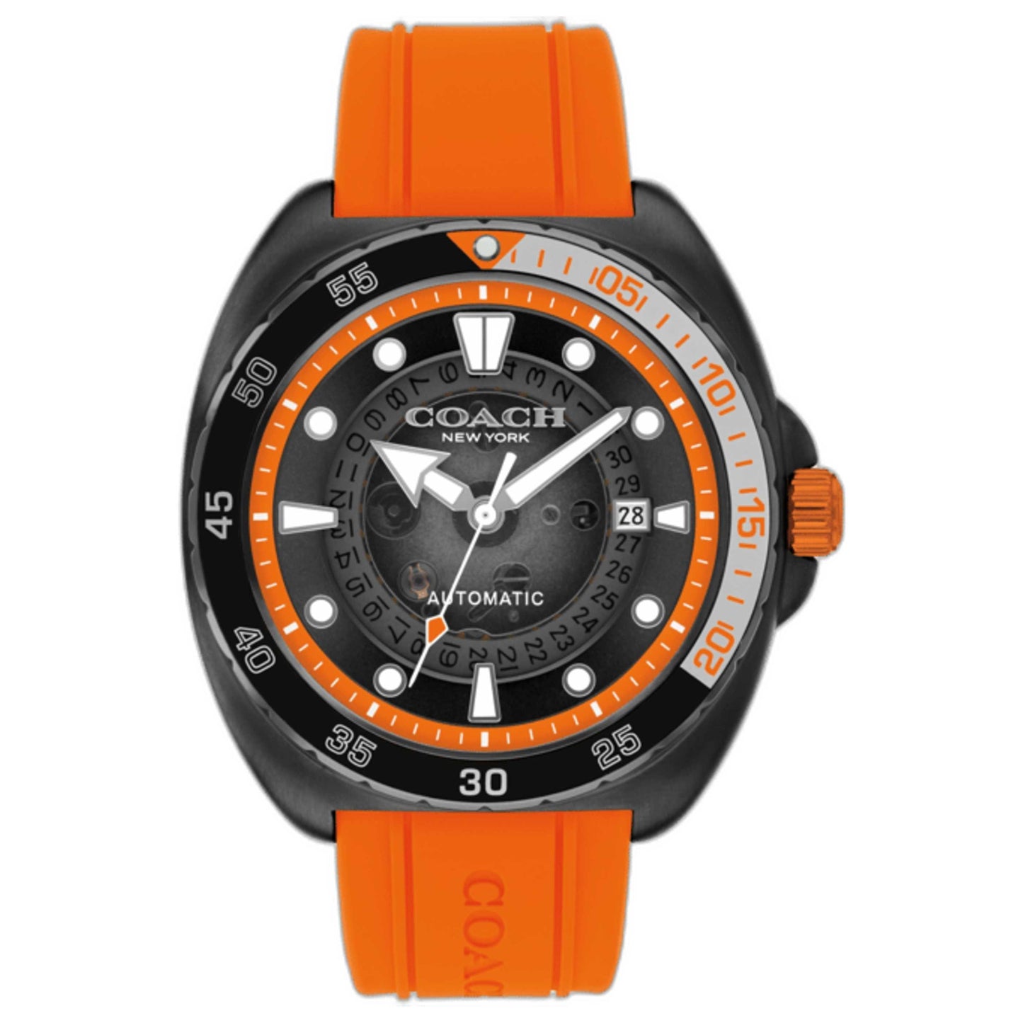 Front view of Coach Charter Men's Automatic Watch 14602716