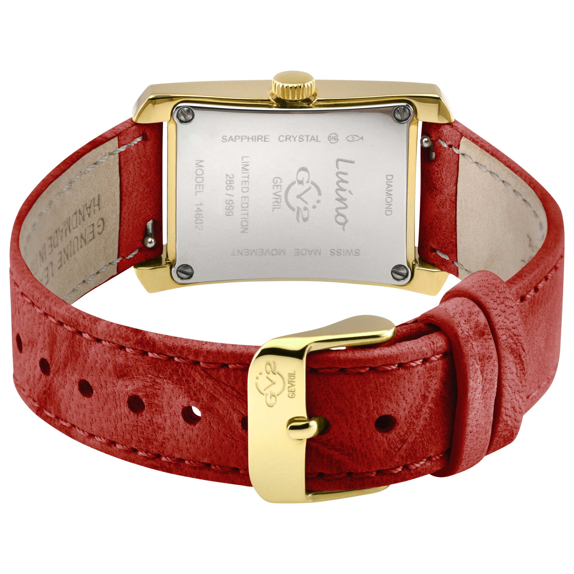 GV2 by Gevril Luino Diamond Women's Quartz Watch 14602 - Image #2